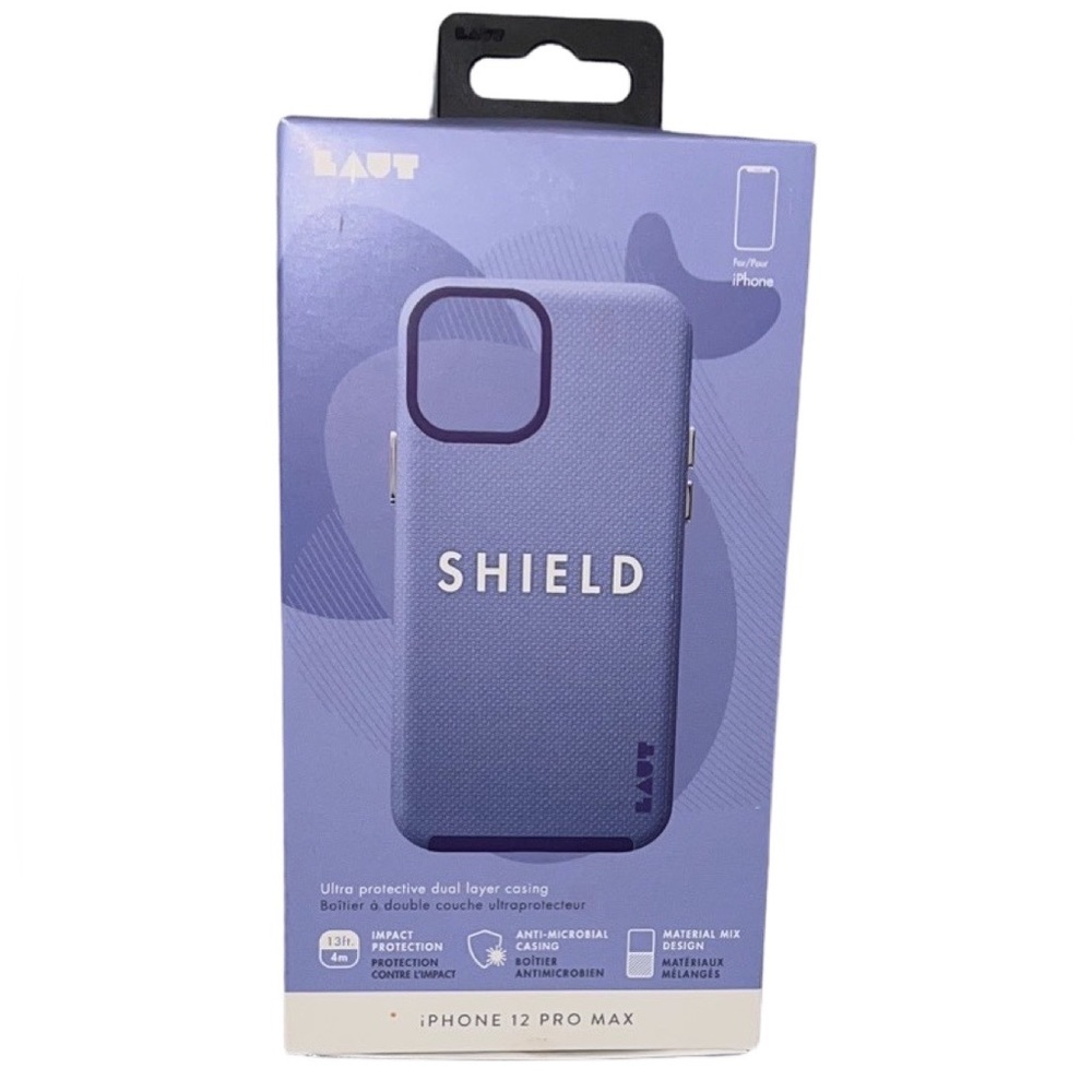 NIB Laut SHIELD Series Case for Apple iPhone 12 Pro Max - Lilac Laut